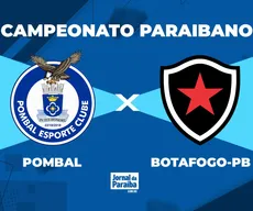 Pombal x Botafogo-PB pelo Campeonato Paraibano 2025: onde assistir, horário e escalações