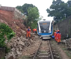 Vistoria da Defesa Civil mantém interdição em trecho ferroviário de João Pessoa