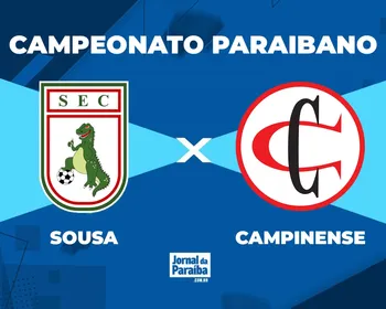 Sousa x Campinense pelo Campeonato Paraibano 2025: onde assistir, horário e prováveis escalações