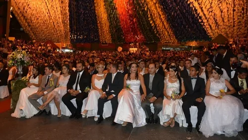 
				
					Casamento coletivo acontece nesta quinta-feira, no São João 2025 de Campina Grande
				
				