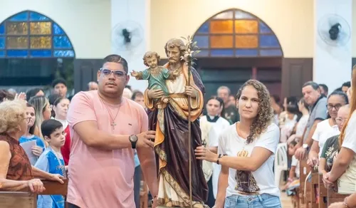 
				
					Dia de São José é celebrado com procissão e missas em paróquia de João Pessoa
				
				