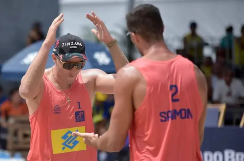 
				
					George e Andressa se destacam na 1ª etapa do Circuito Brasileiro de Vôlei de Praia
				
				