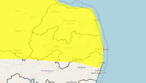 
				
					Inmet renova alerta de chuvas intensas para 220 cidades da Paraíba
				
				