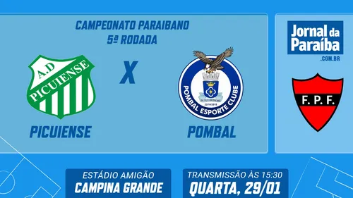 
				
					Picuiense x Pombal pelo Campeonato Paraibano 2025: assine e assista ao vivo
				
				
