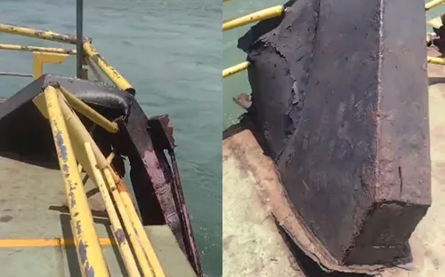 
				
					Rampa de balsa desaba durante trajeto no Rio Paraíba
				
				