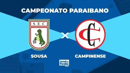 
				
					Sousa x Campinense pelo Campeonato Paraibano 2025: onde assistir, horário e prováveis escalações
				
				