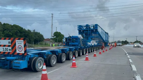 
				
					Transporte de transformador de energia eólica tem horário alterado nas rodovias federais da PB
				
				