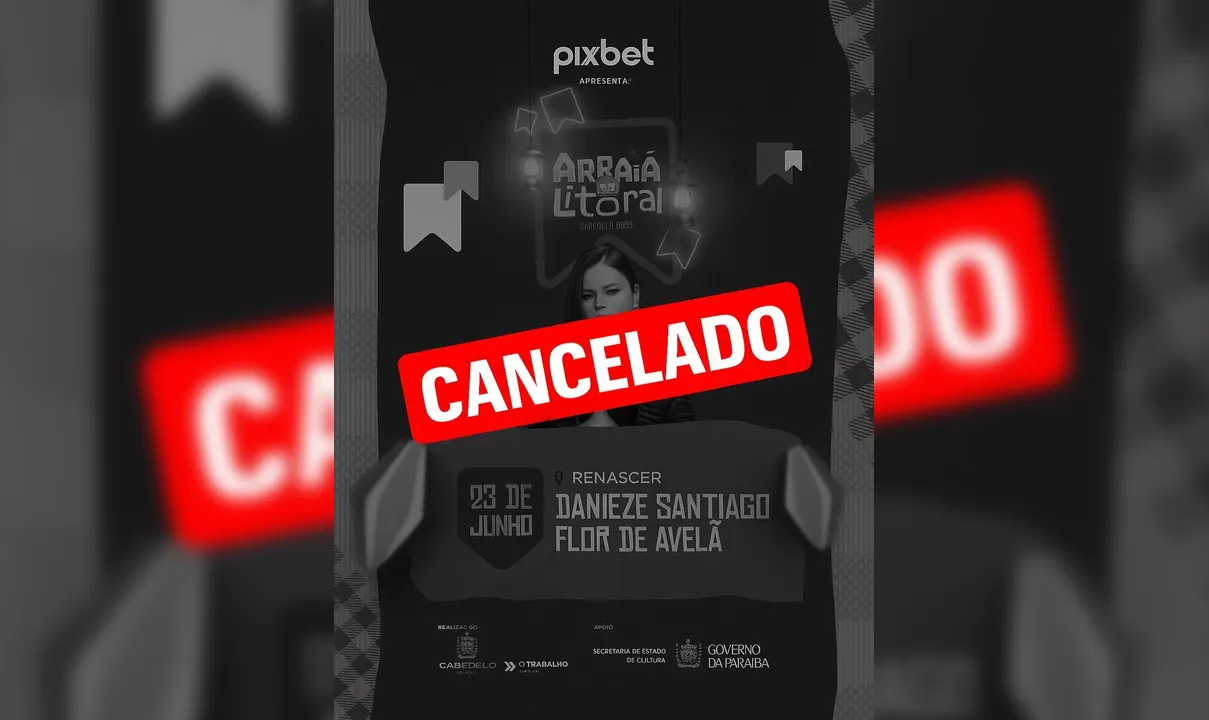 Prefeitura de Cabedelo cancela festa de São João no Renascer