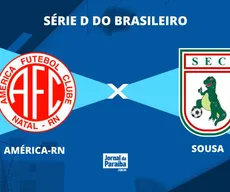 América-RN x Sousa pela Série D 2025: onde assistir, prováveis escalações e arbitragem