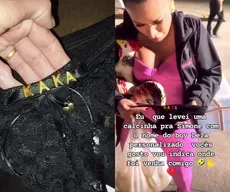 Fã que entregou galinha a Simone Mendes já deu calcinha com nome do marido da cantora