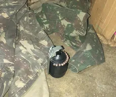 Granada é encontrada dentro de casa durante operação da PM, em Bayeux