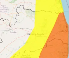 Inmet emite alertas para chuvas na Paraíba: 128 municípios estão de sobreaviso