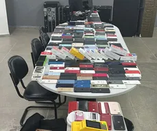 Operação apreende 219 celulares e sete suspeitos são presos em Campina Grande