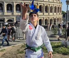 Paraibano conquista ouro no Campeonato Europeu Kids de Jiu-Jitsu, na Itália