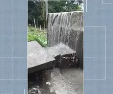 População denuncia vazamento de esgoto perto da barragem que abastece João Pessoa