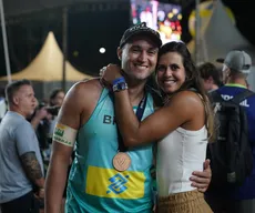 Sorte no jogo e no amor:  Andressa e George comemoram parceria de mais de uma década