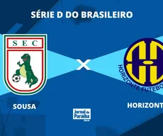 Sousa x Horizonte pela Série D 2025: onde acompanhar, prováveis escalações e arbitragem