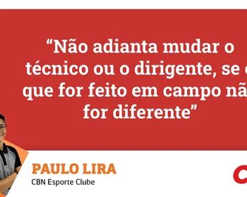 Botafogo-PB: Paulo Lira entende que a postura do Belo tem que ser diferente em campo