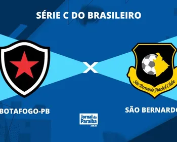 Botafogo-PB x São Bernardo pela Série C 2025: onde assistir, prováveis escalações e arbitragem