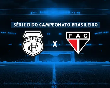 Treze x Ferroviário: assista aos lances da partida pela Série D 2025 em Tempo Real