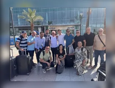 Cícero e outros políticos brasileiros que estavam em Israel desembarcam em Natal nesta quarta