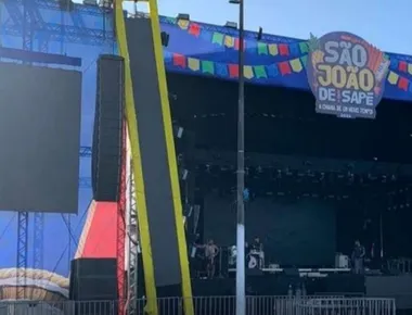 Prefeitura de Sapé é denunciada por montar palco para São João antes da licitação