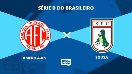 
				
					América-RN x Sousa pela Série D 2025: onde assistir, prováveis escalações e arbitragem
				
				