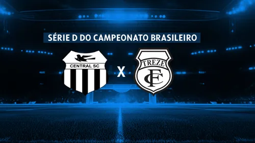 
				
					Central x Treze pela Série D 2025: assista aos lances da partida em Tempo Real
				
				