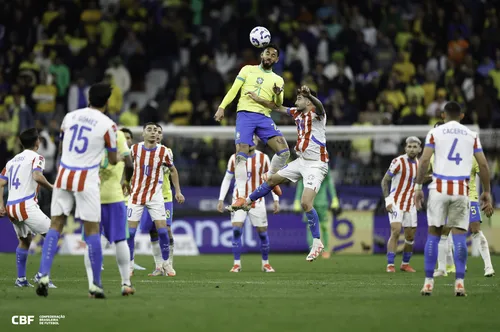 
				
					Com assistência, Matheus Cunha se destaca na vitória que classificou o Brasil para a Copa 2026
				
				
