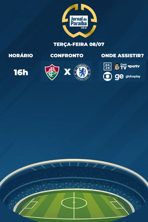  Copa do Mundo de Clubes da Fifa 2025: veja onde assistir Fluminense x Chelsea nesta terça-feira 