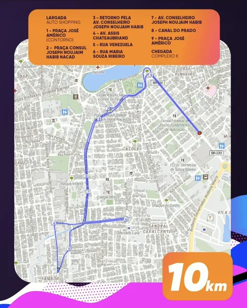 
				
					Corrida do Bem 2025 acontece neste sábado em Campina Grande; percursos serão de 3, 5 e 10 km
				
				
