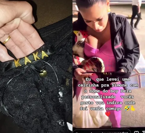 
				
					Fã que entregou galinha a Simone Mendes já deu calcinha com nome do marido da cantora
				
				