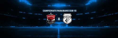 
				
					Mixto-PB x Treze pelo Campeonato Paraibano Sub-15: veja como foi a vitória do Galo no jogo de ida
				
				