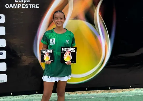 
				
					Paraibana brilha no Fest Tênis Sub-12 com título individual e vice nas duplas
				
				