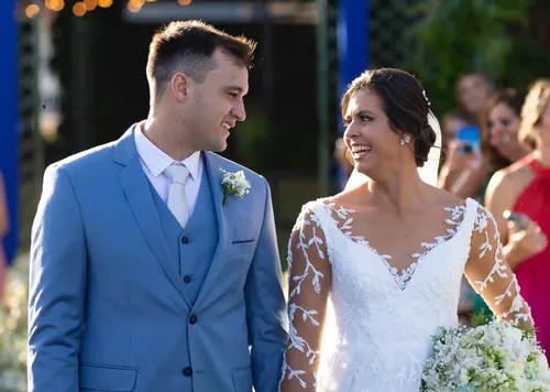
				
					Sorte no jogo e no amor:  Andressa e George comemoram parceria de mais de uma década
				
				