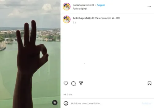 
				
					TSE condena Bolinha por propaganda eleitoral com gesto associado à supremacia branca
				
				