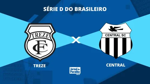 
				
					Treze x Central pela Série D 2025: onde assistir, prováveis escalações e arbitragem
				
				