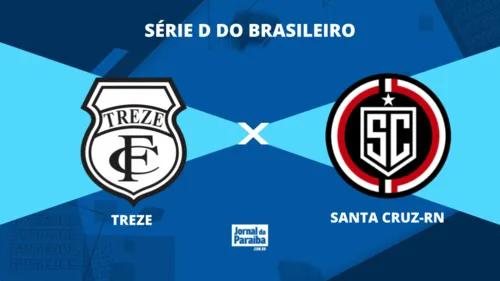
				
					Treze x Santa Cruz-RN pela Série D 2025: onde assistir, prováveis escalações e arbitragem
				
				