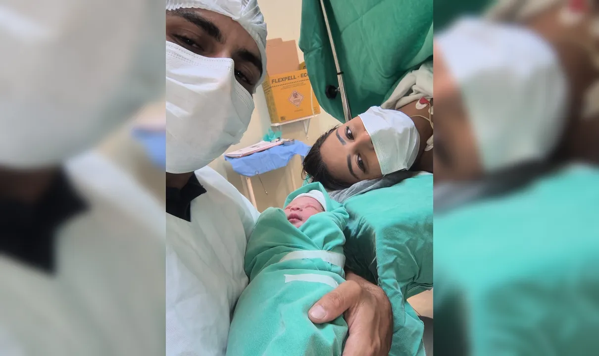 Após complicações na gravidez, bebê de mulher que se casou em hospital nasce em João Pessoa
