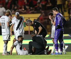 Aderlan, do Sport, pede desculpas a Jair, do Vasco, após lance que causou grave lesão