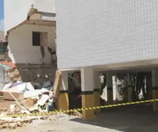 Apartamento desaba em João Pessoa e interdita prédio: o que se sabe sobre o caso
