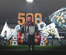 Atlético-MG homenageia Hulk pelos 500 gols na carreira com vídeo e placa na Arena MRV