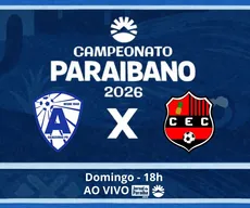 Atlético-PB x Confiança-PB: veja como assistir à partida do Campeonato Paraibano