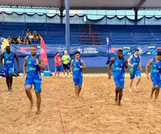 Brasil inicia treinos para etapa final do Circuito Mundial de handebol de praia em João Pessoa
