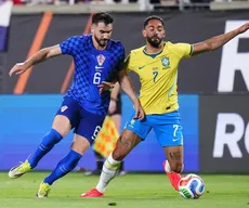 Brasil x Croácia: Matheus Cunha joga como “10”, e Douglas Santos é discreto, mas faz jogo firme