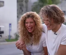 Campeão olímpico, Lucas Pinheiro entra no clima nordestino e aprende forró com namorada paraibana