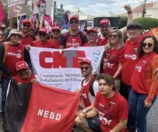 Centrais sindicais protestam contra reforma administrava em Patos, reduto de Hugo