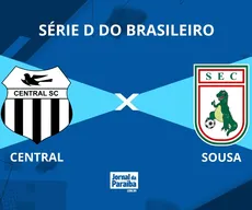 Central x Sousa pela Série D do Brasileiro 2026: onde assistir, prováveis escalações e arbitragem
