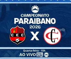Confiança-PB x Campinense pelo Paraibano 2026: assista ao vivo