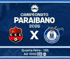 Confiança-PB x Pombal: veja como assistir à partida do Campeonato Paraibano